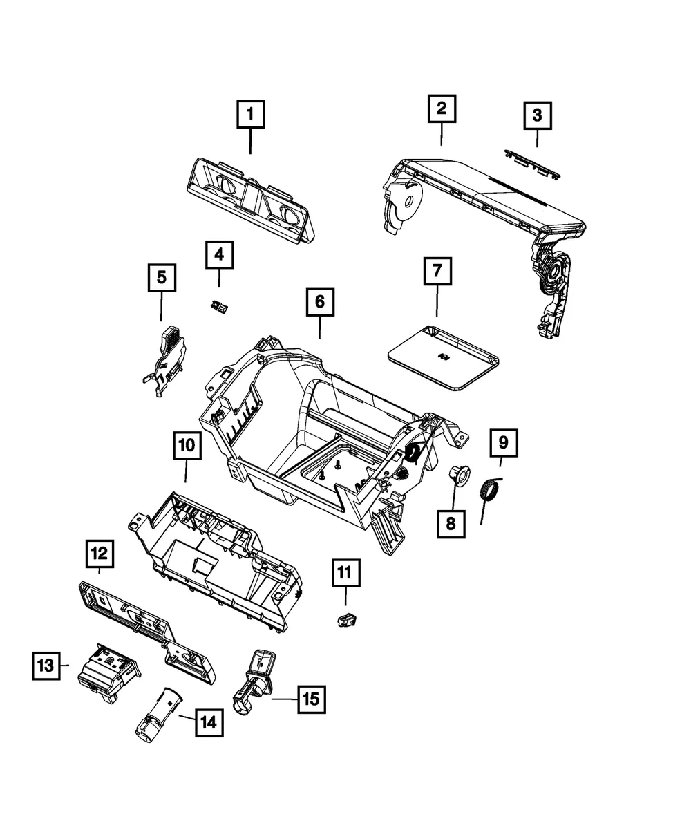 Lamp Bracket - Mopar (68567879aa)