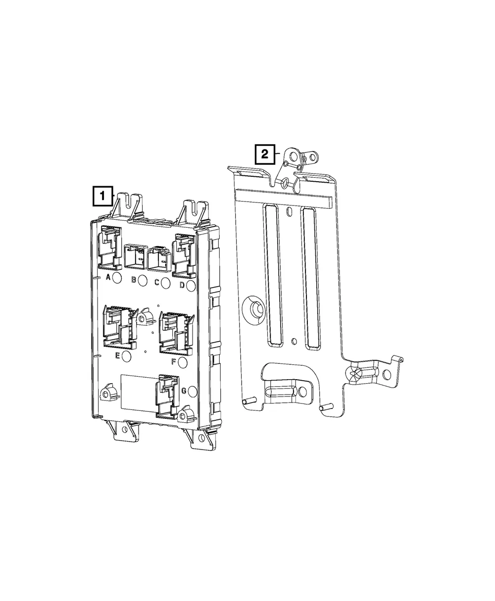 Body Controller Module - Mopar (68569312aa)