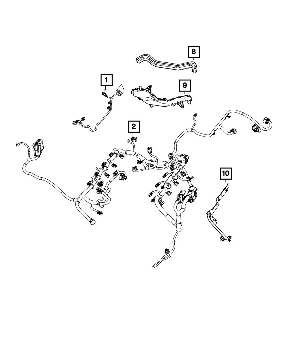 Engine Wiring - Mopar (68569592AB)