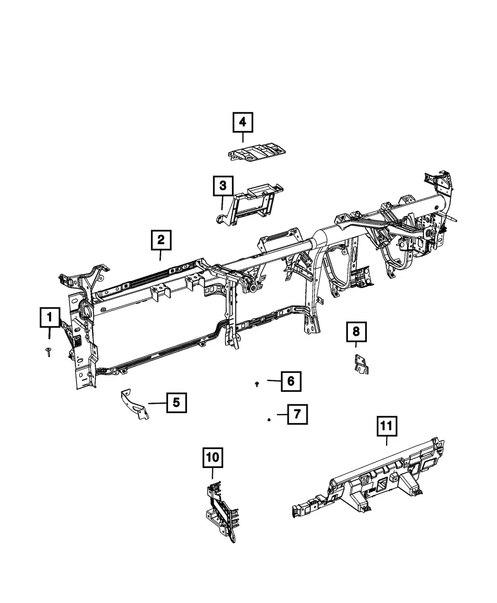 Module Bracket - Mopar (68570968AA)