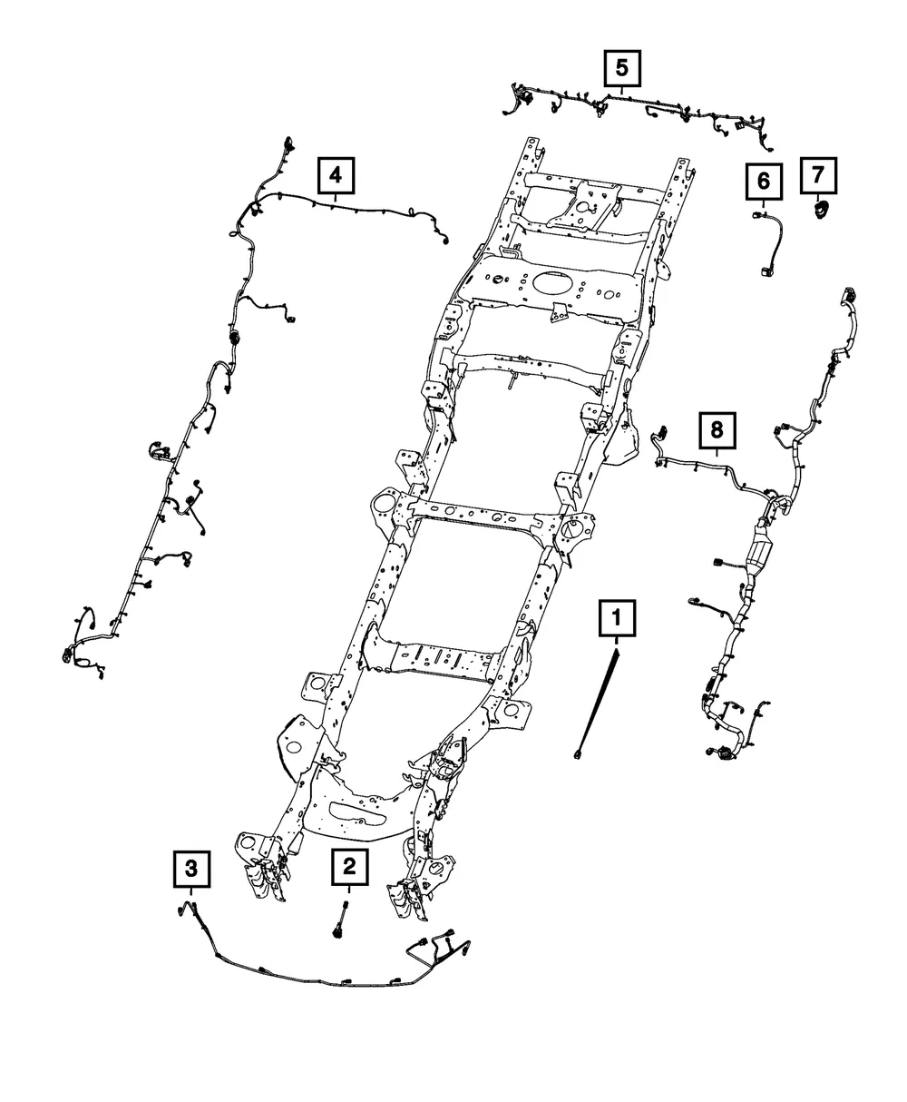 Chassis Wiring - Mopar (68573614AA)