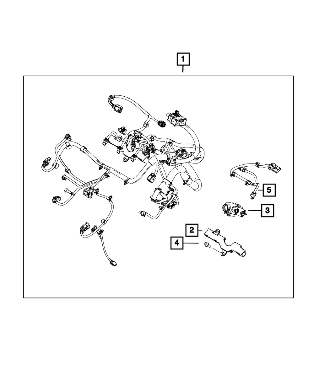 Engine Wiring - Mopar (68575480aa)