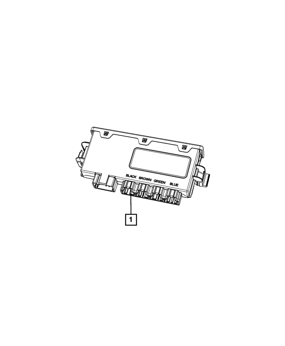 Vehicle Systems Interface Module - Mopar (68586446AA)