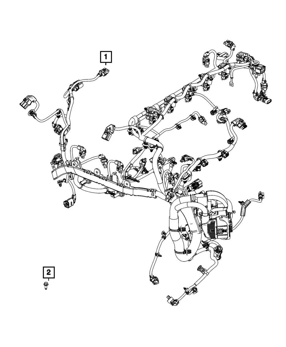 Engine Wiring - Mopar (68590168AD)