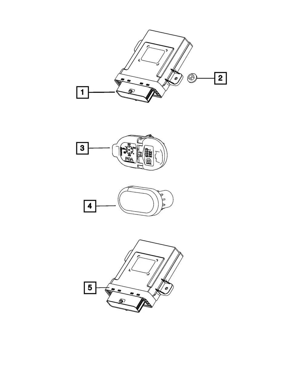 Connector Cap - Mopar (68593289aa)
