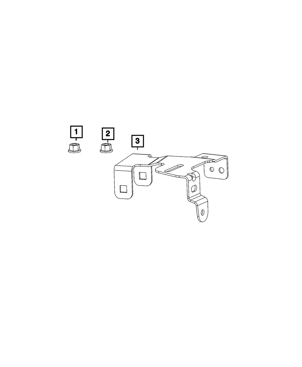 Wiring Bracket - Mopar (68593975AB)
