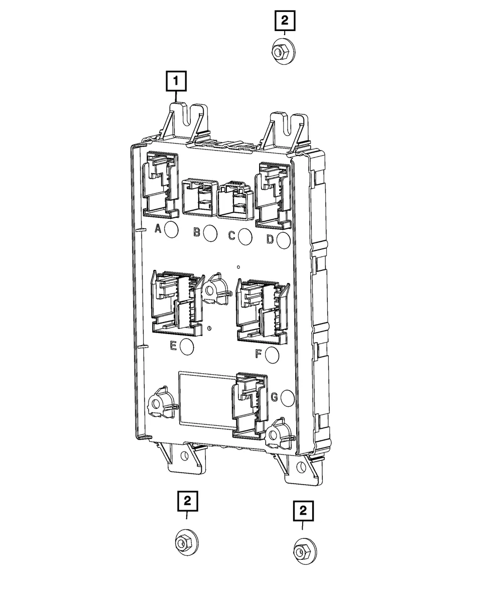 Body Controller Module - Mopar (68595028AB)
