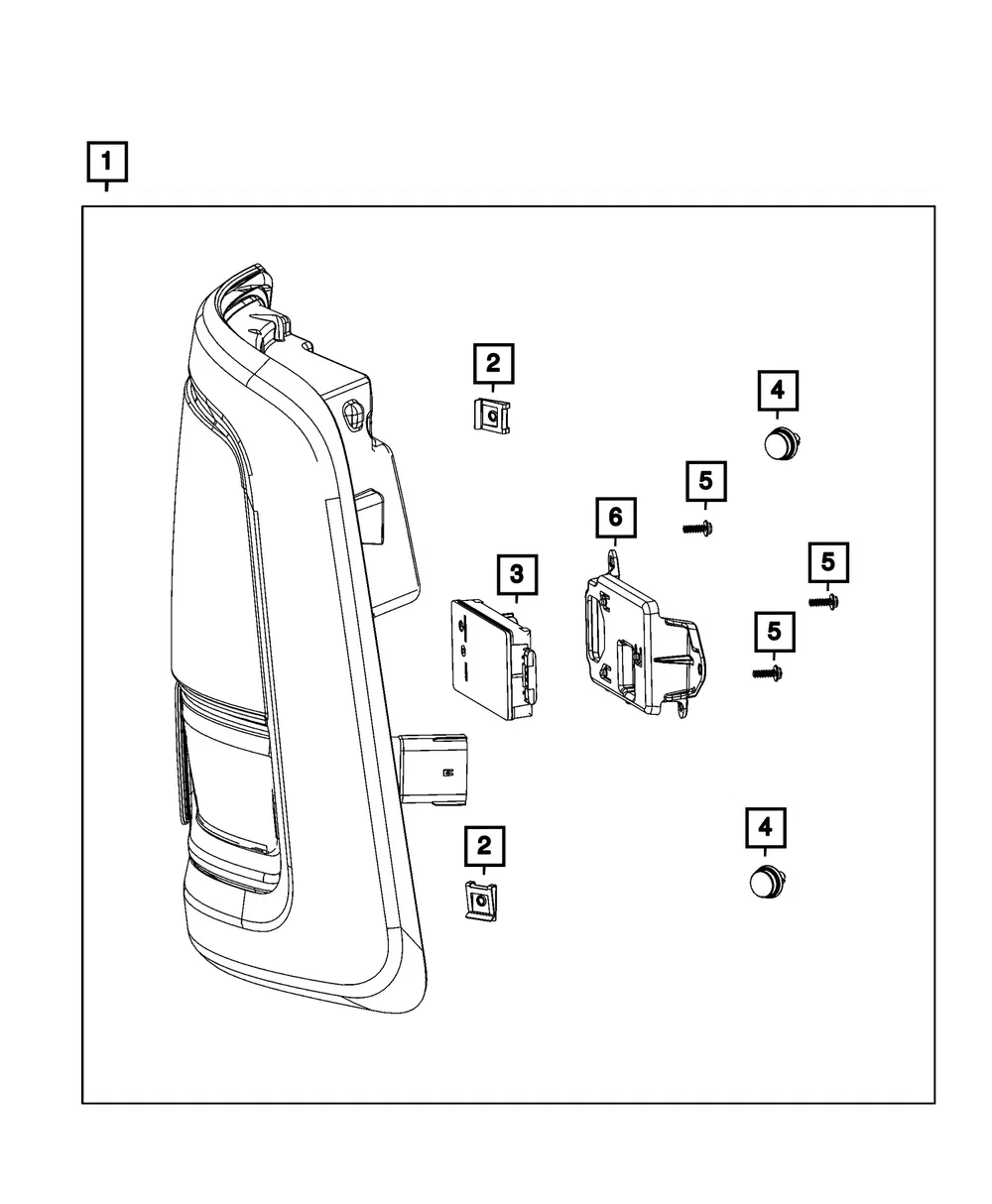 Radar Module - Mopar (68598777AA)