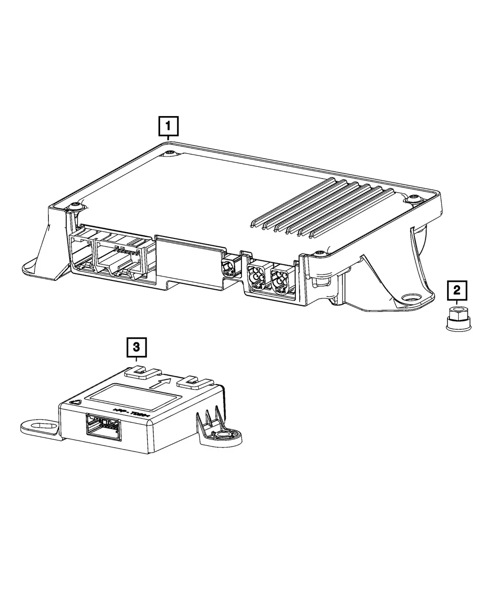 Park Assist Module - Mopar (68600084AE)
