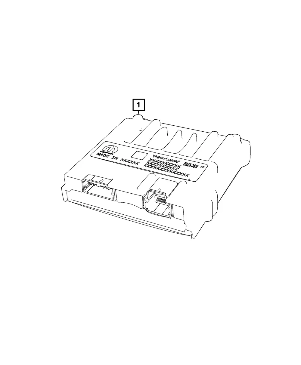 Night Vision Processing Module - Mopar (68603667AA)