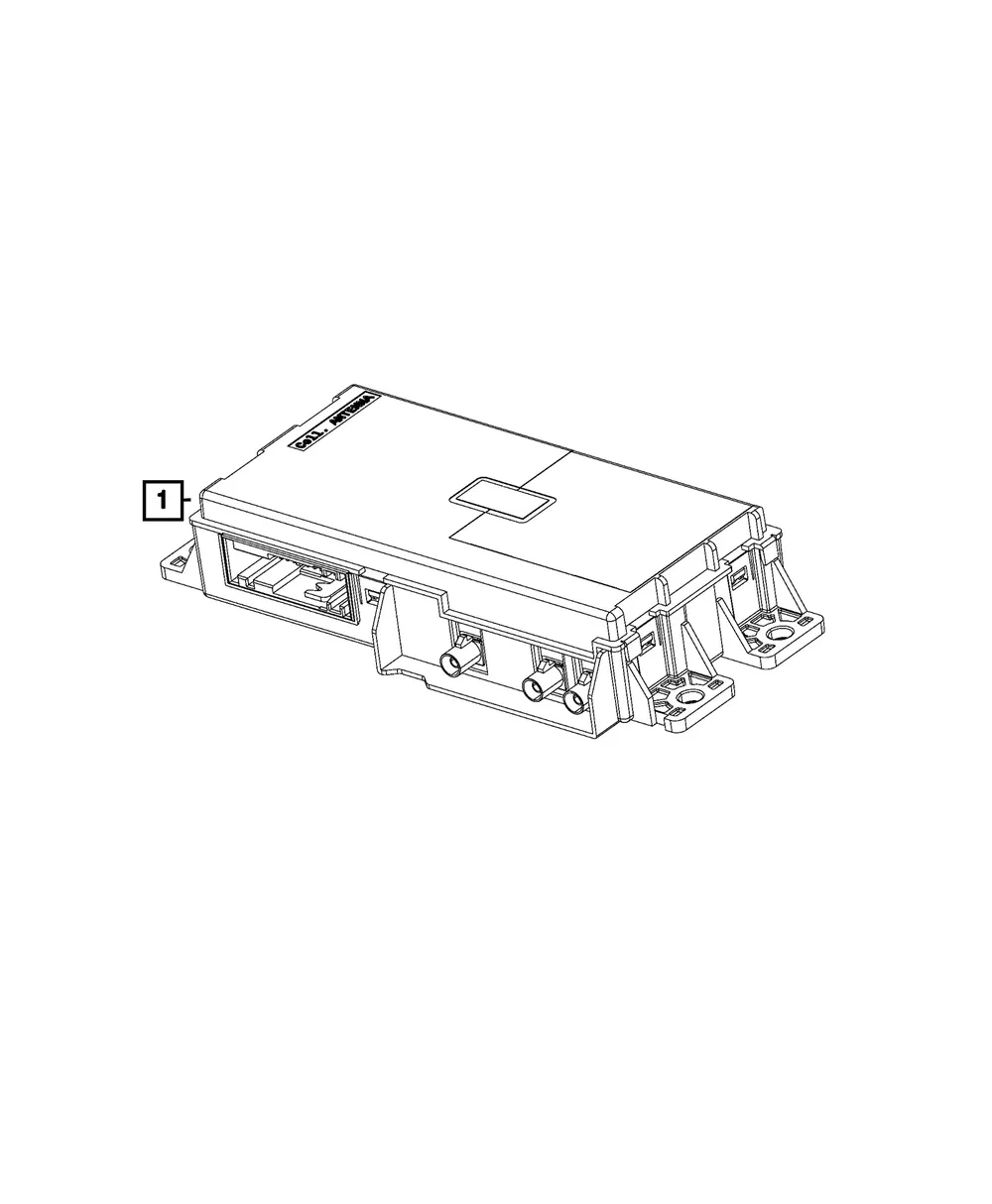 Telematics Module - Mopar (68604567AE)