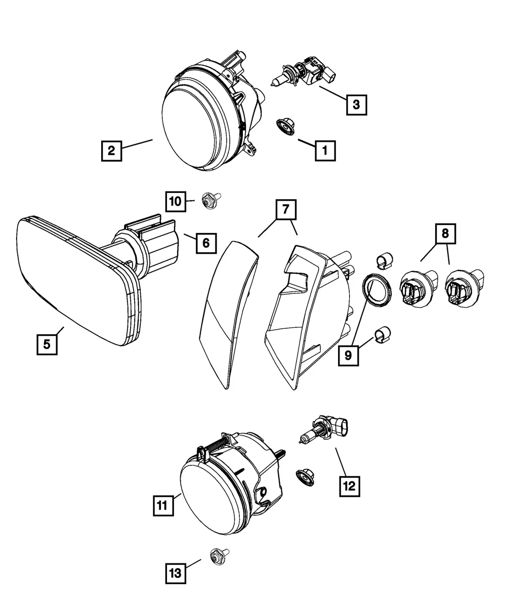 Bulb - Mopar (68604814aa)