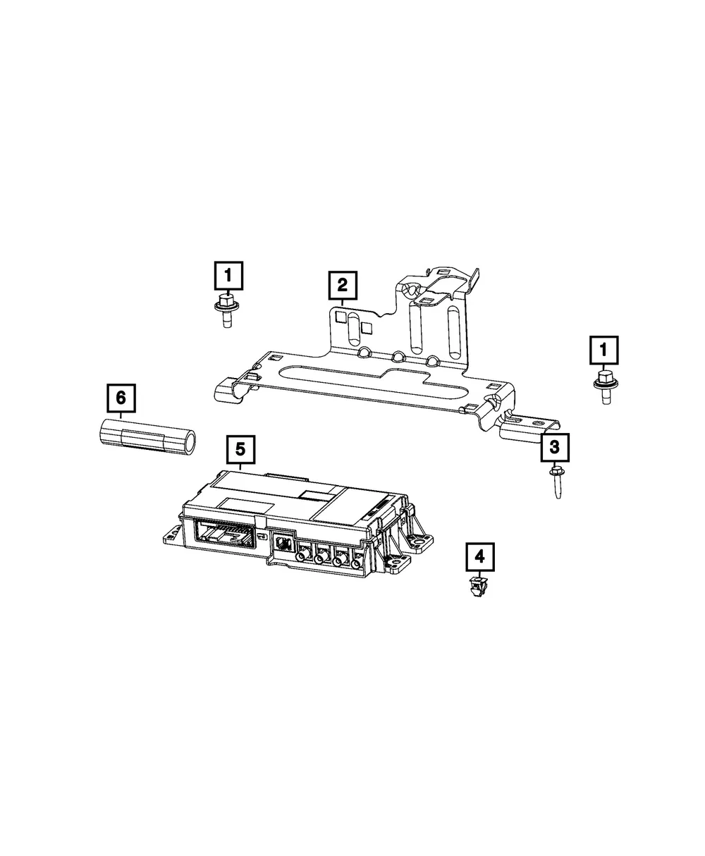 Telematics Module - Mopar (68604978AA)
