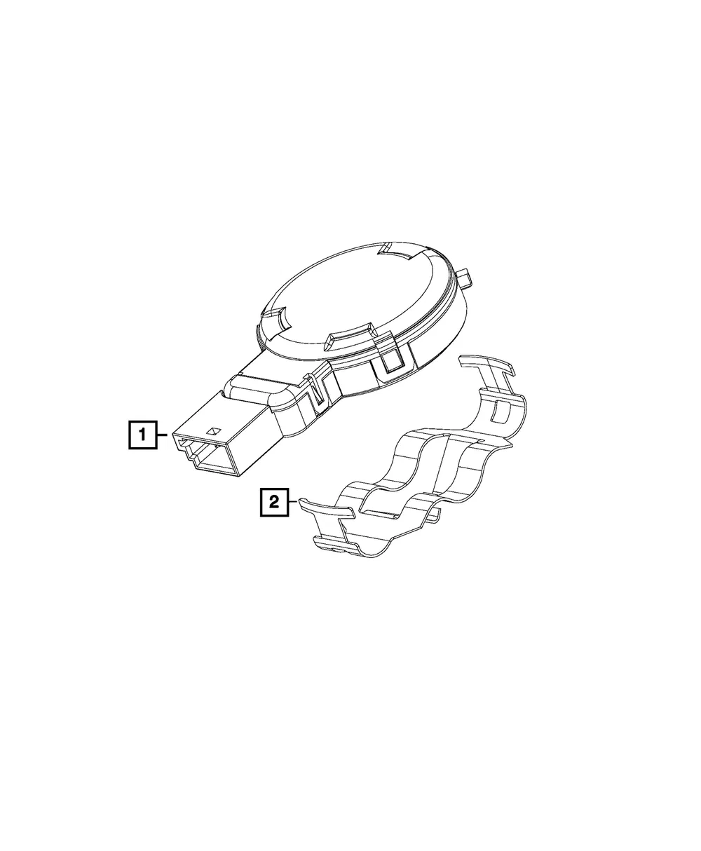Rain Sensor - Mopar (68607452AB)