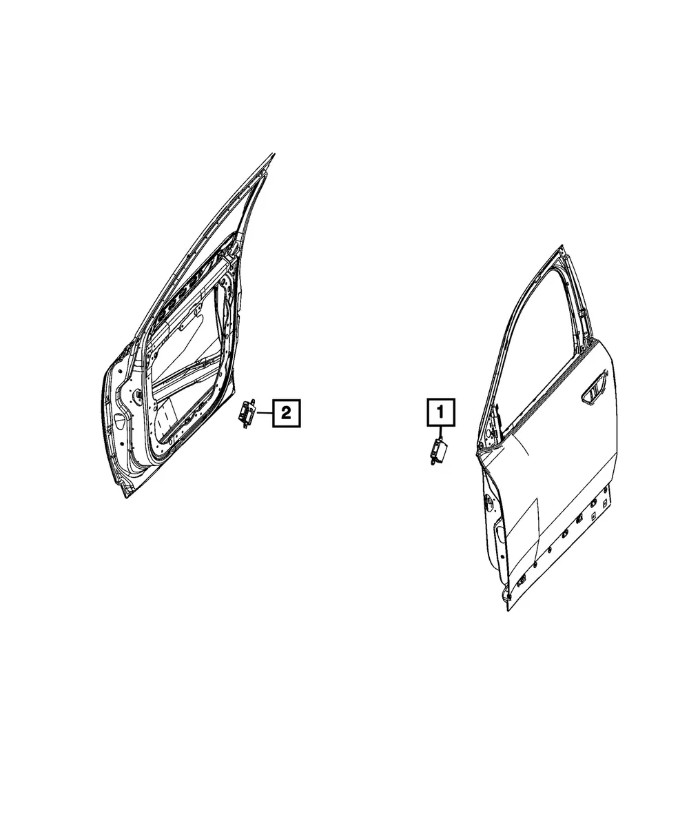 Door Module - Mopar (68607718AJ)
