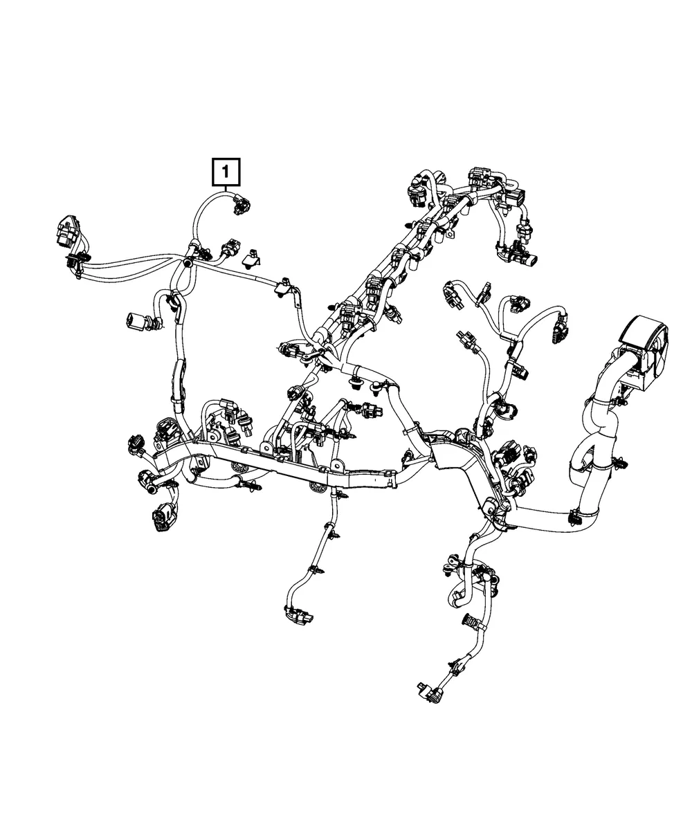 Engine Wiring - Mopar (68608415AD)
