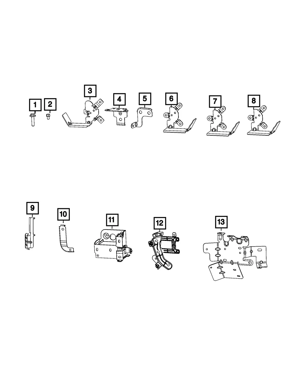 Wiring Bracket - Mopar (68614370AA)