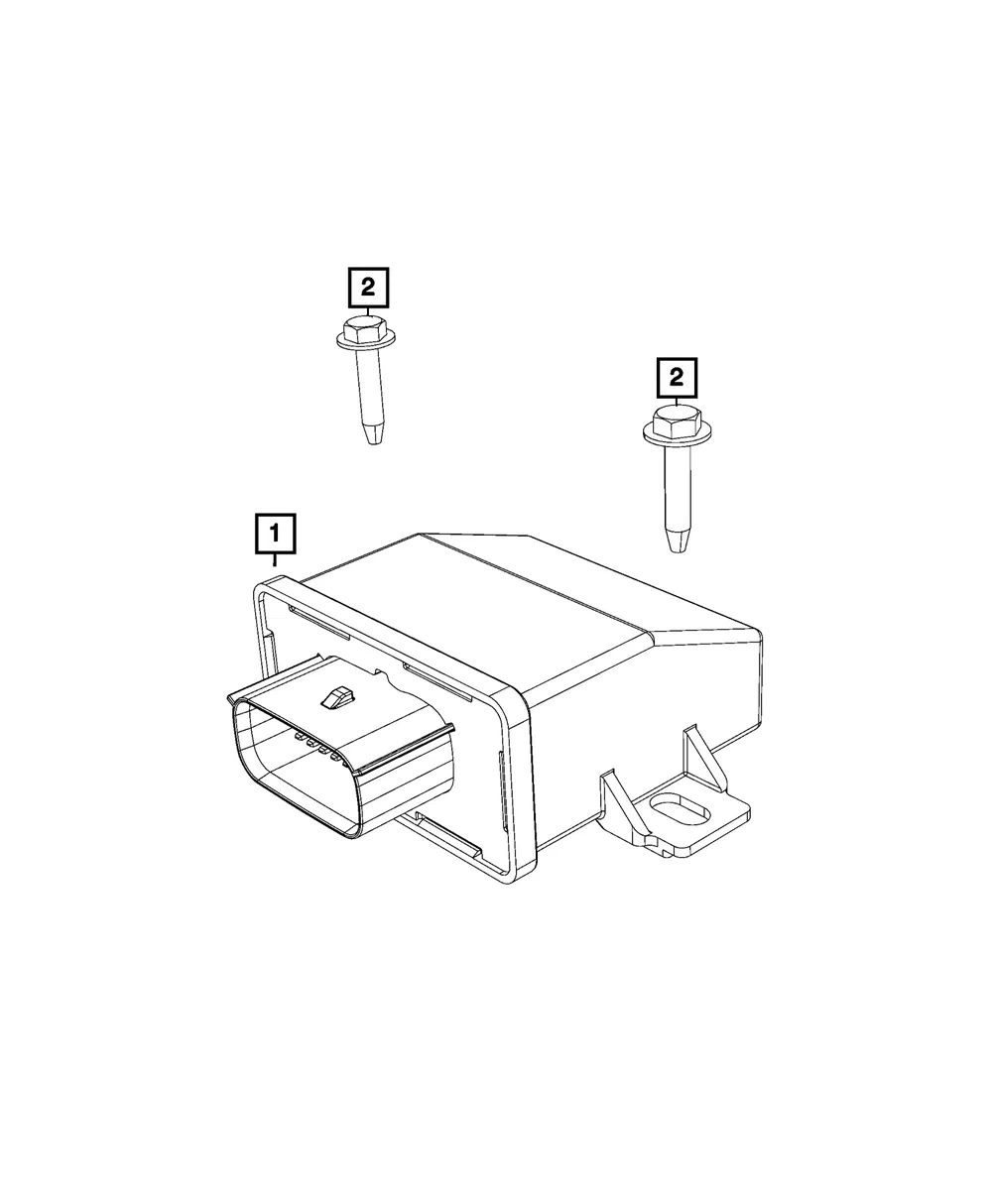 Headlamp Leveling Module - Mopar (68616142AA)