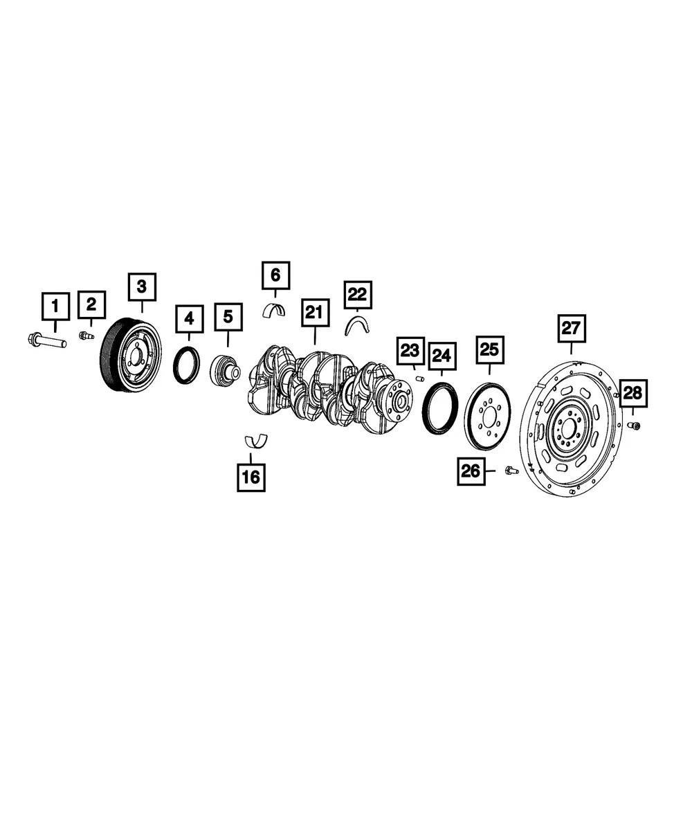 Sensor Tone Ring - Mopar (68618656AA)