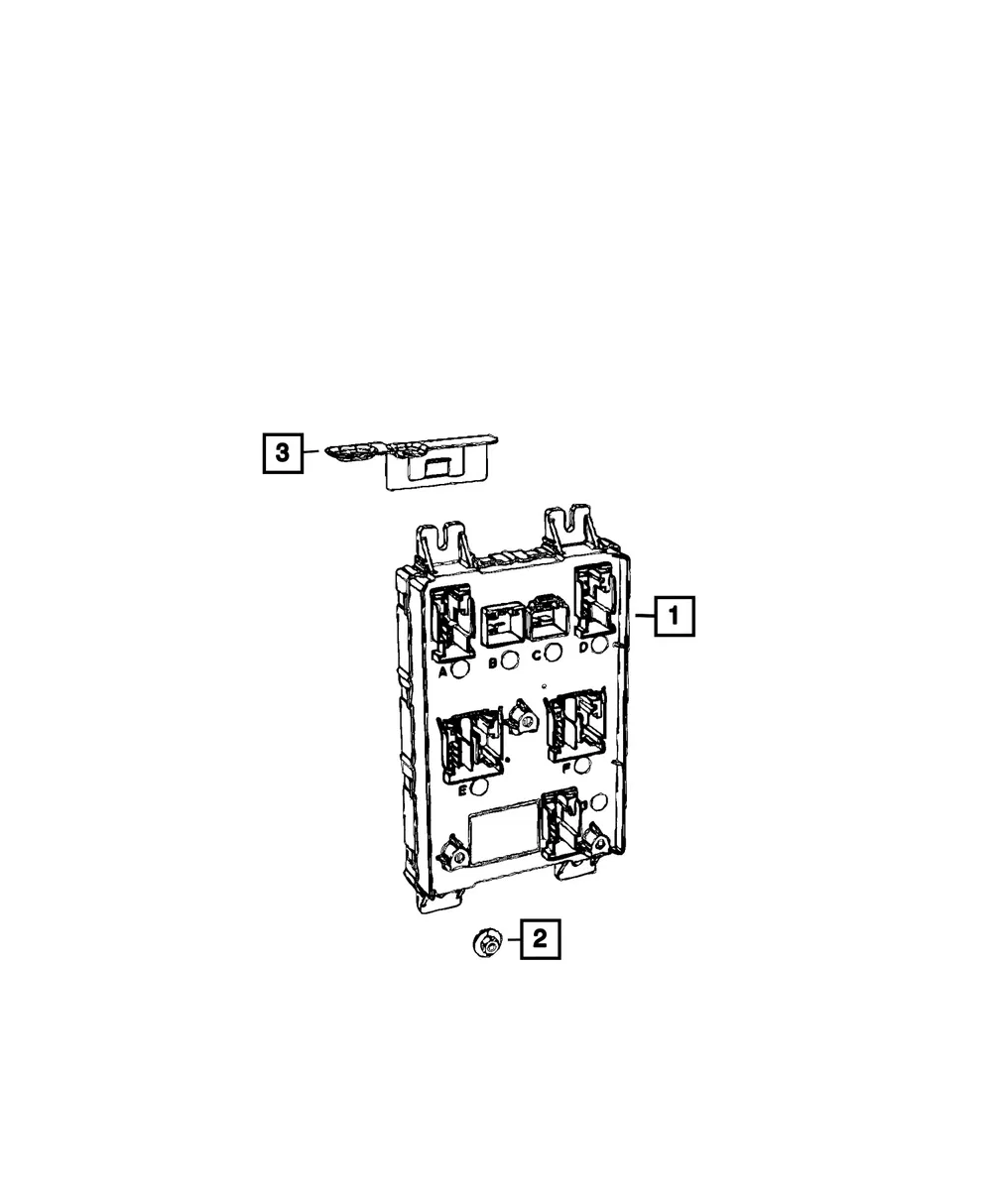 Body Controller Module - Mopar (68620021aa)