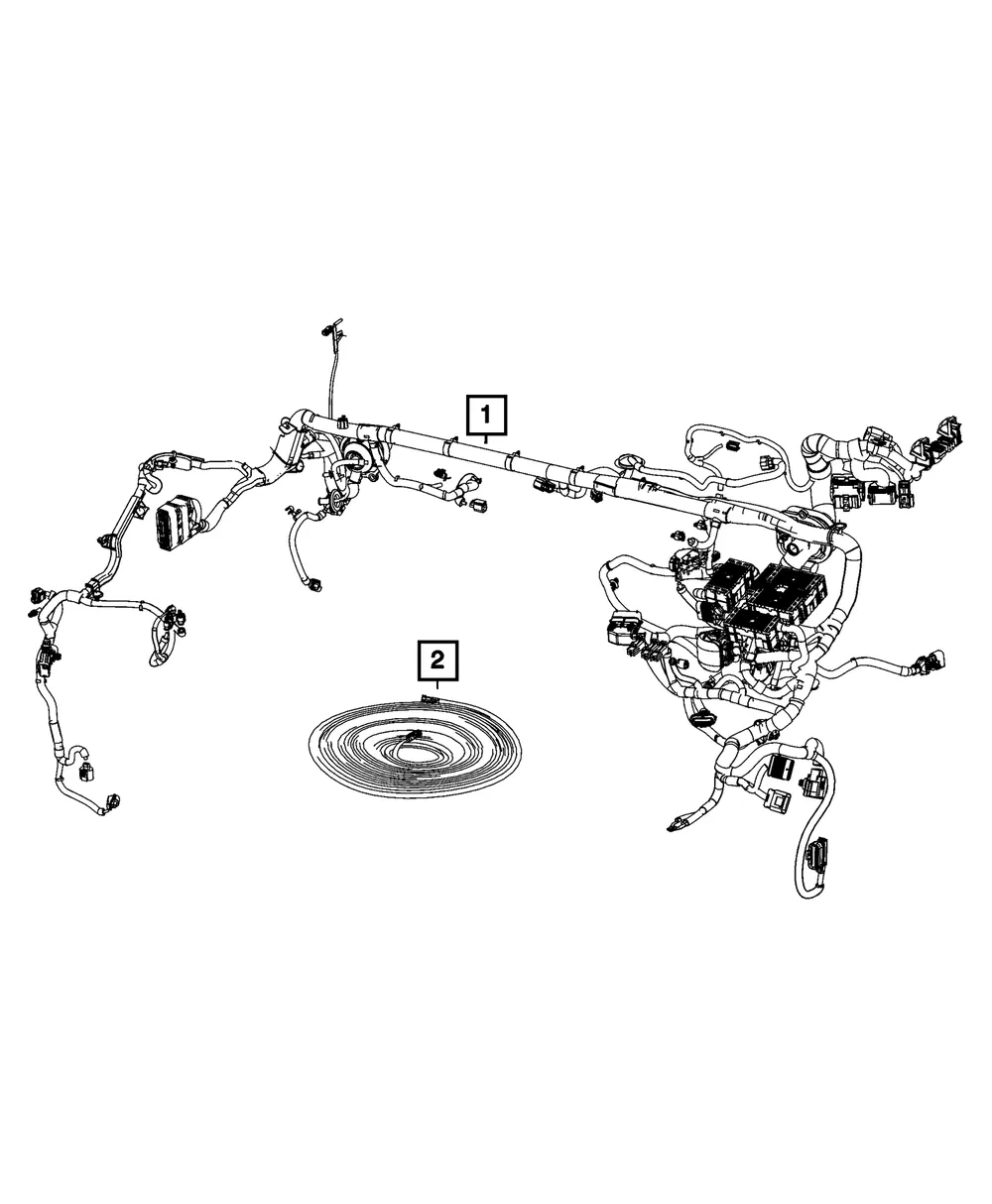 Dash Wiring - Mopar (68620901AC)