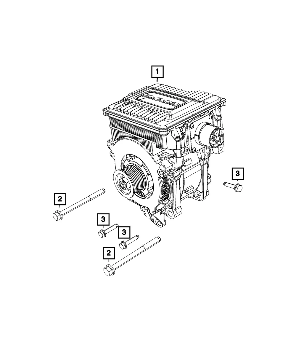 Engine Generator Kit - Mopar (68623194AC)