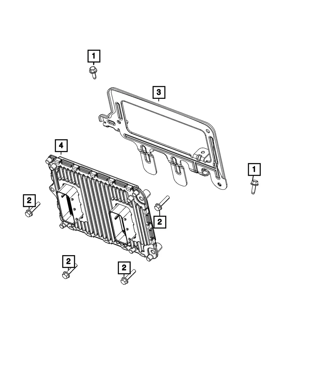 Engine Controller Module - Mopar (68623797AA)