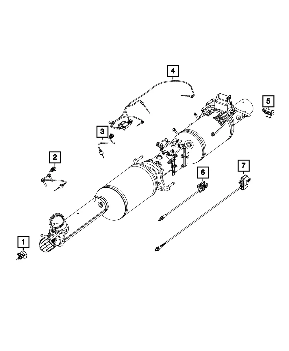 Temperature Sensor - Mopar (68624343AA)
