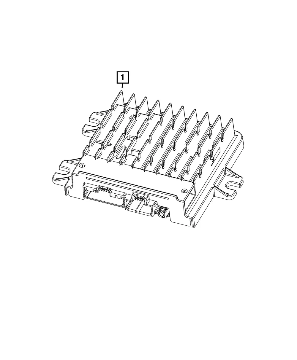 Central Adas Decision Module - Mopar (68625893AE)