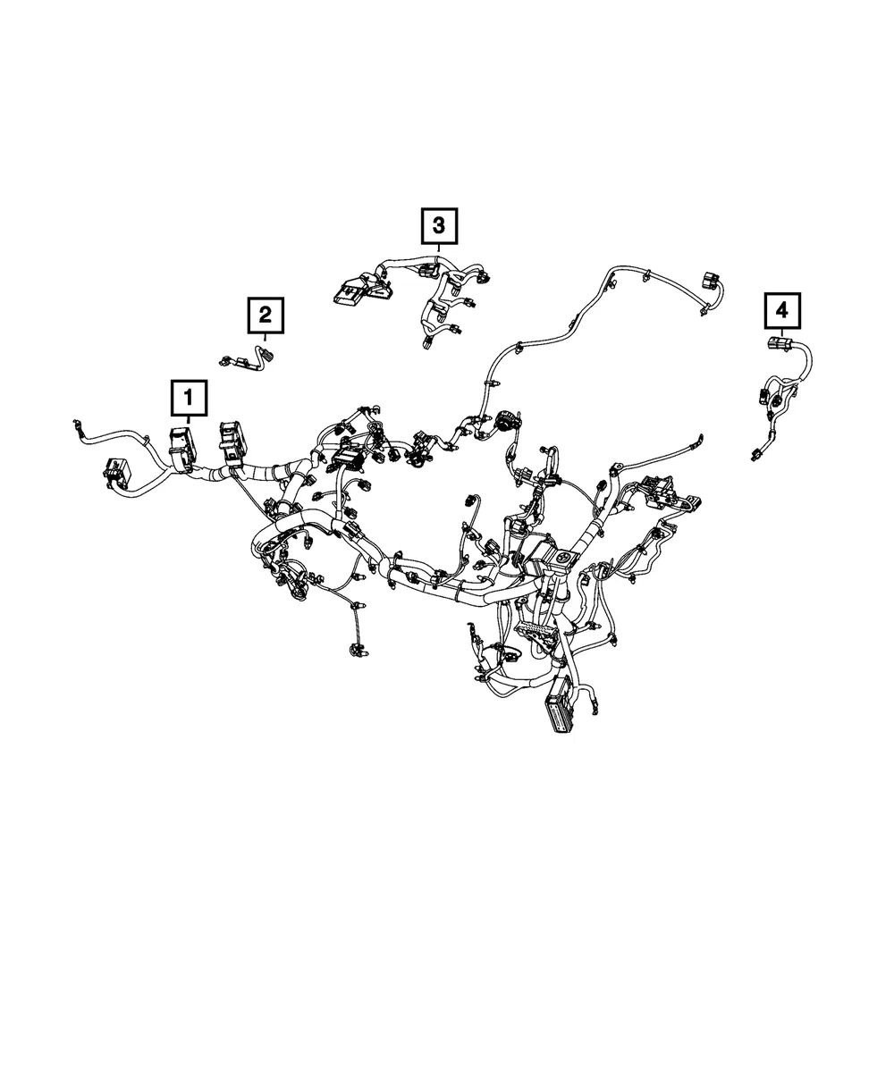 Engine Wiring - Mopar (68626335AA)