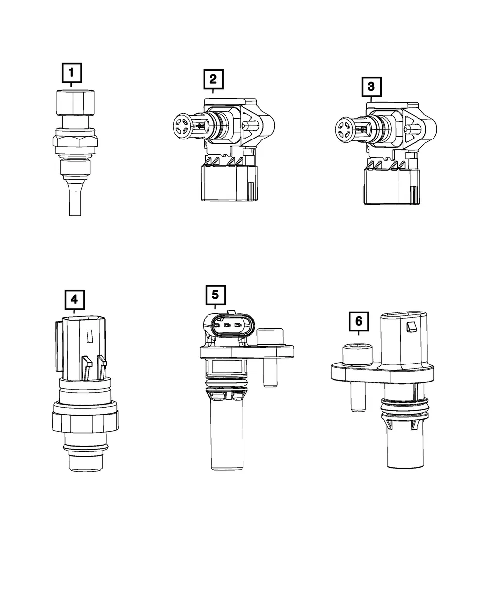 Pressure Sensor - Mopar (68627447AA)