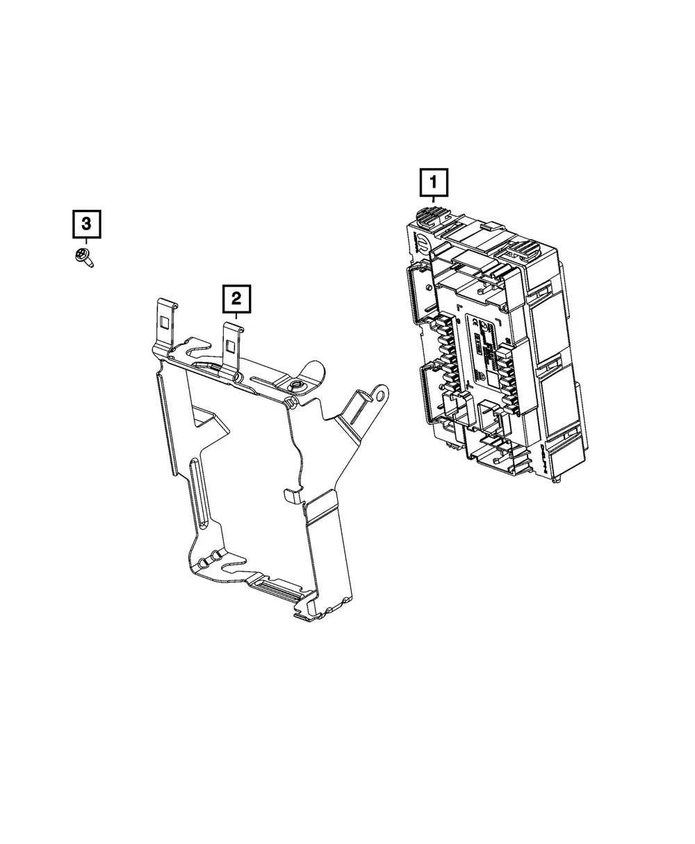 Body Controller Module - Mopar (68628390AD)
