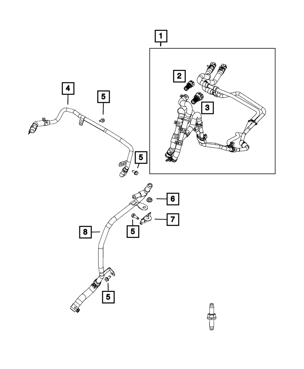 Quick Type Connector - Mopar (68630356AA)