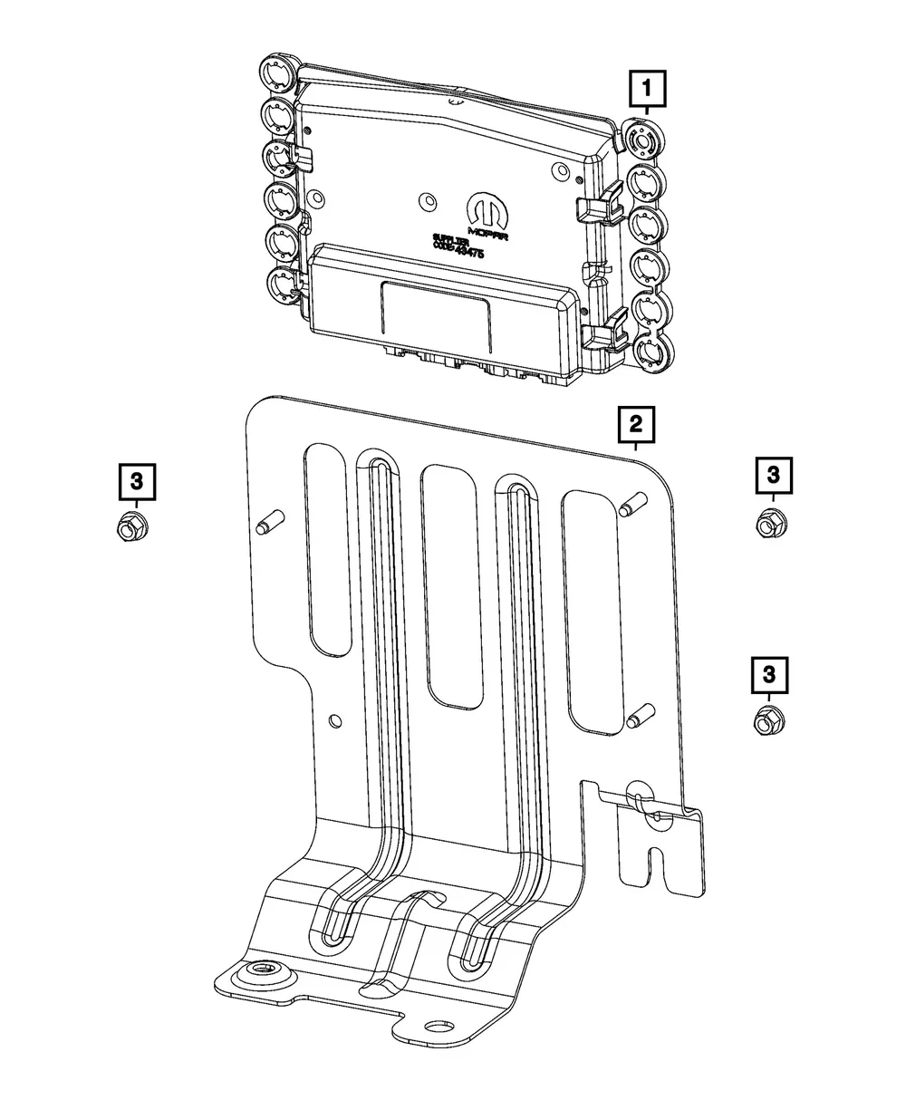 Module Bracket - Mopar (68631169AA)