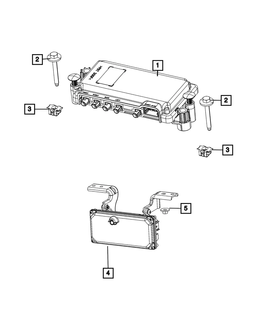 Camera Processor Module - Mopar (68631269AB)