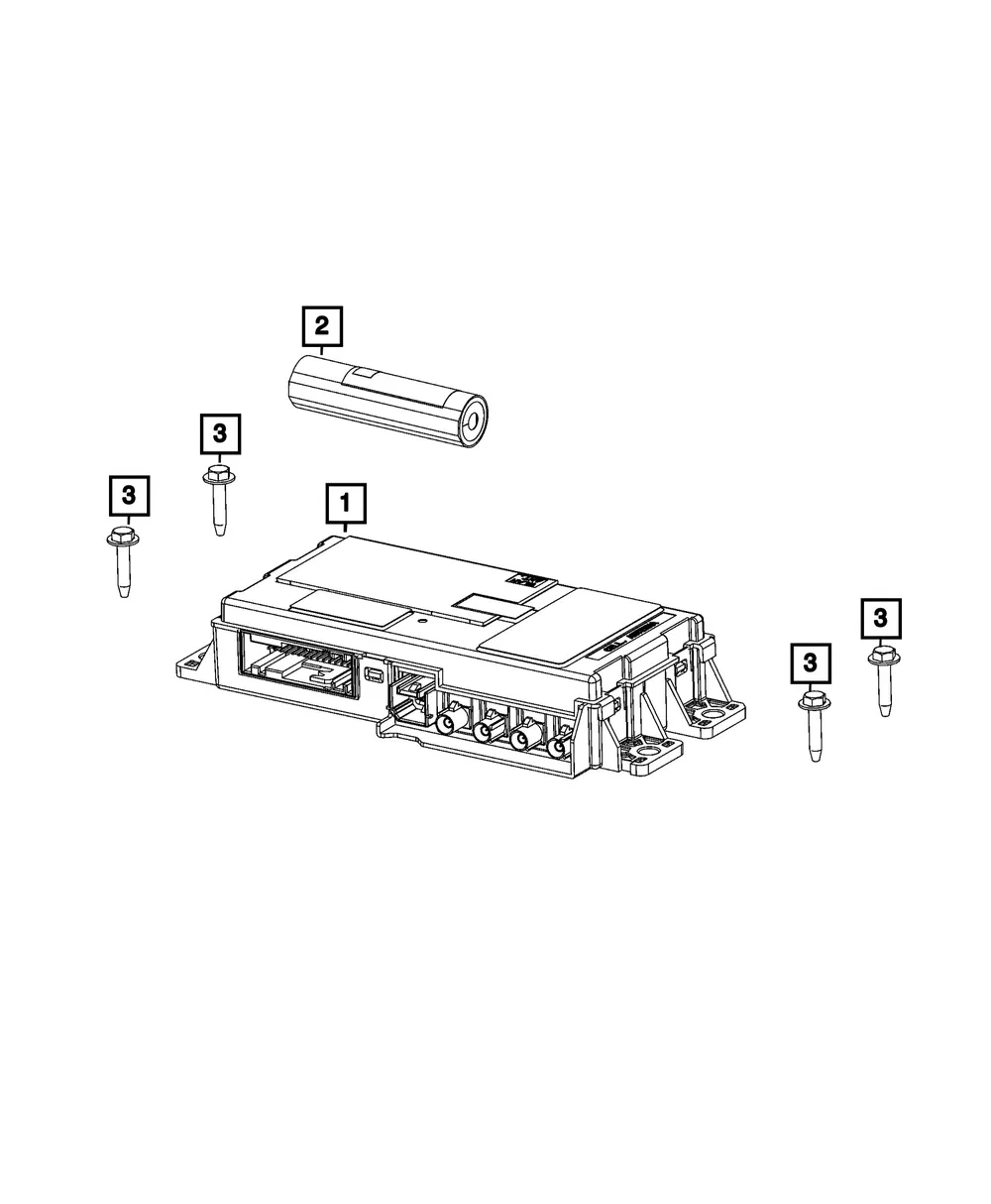 Telematics Module - Mopar (68632136AD)