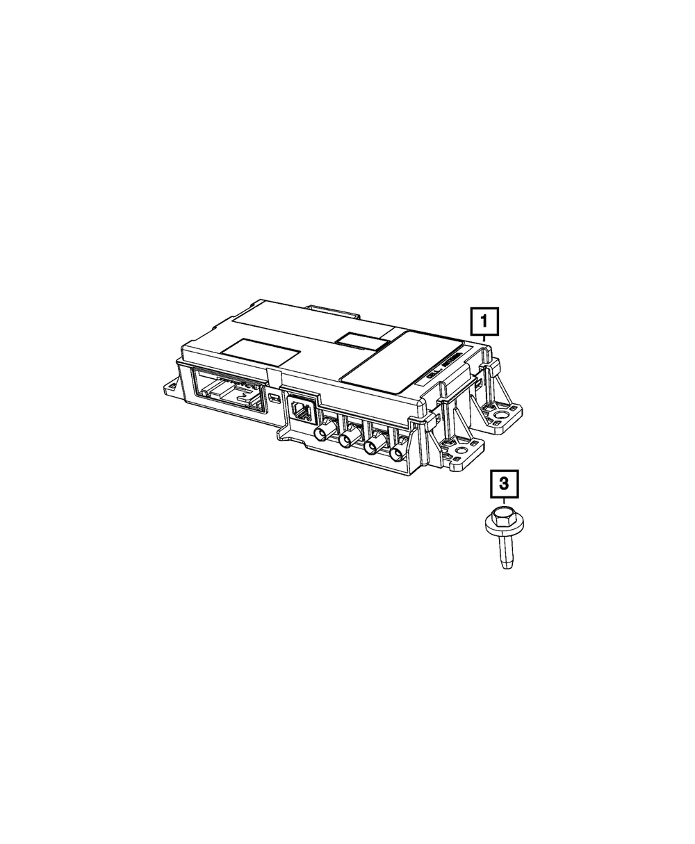 Telematics Module - Mopar (68633963AA)