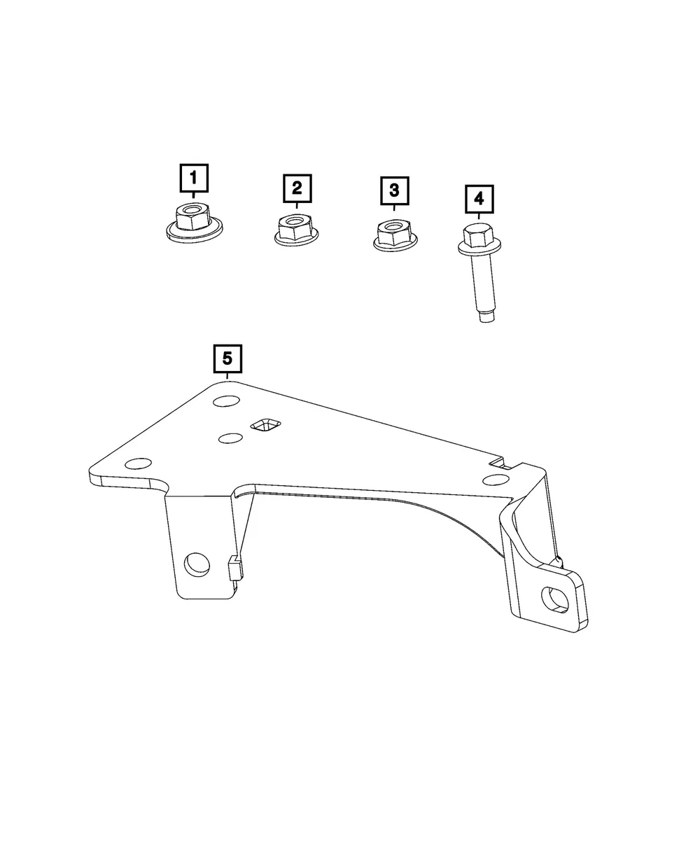 Module Bracket - Mopar (68634116AA)