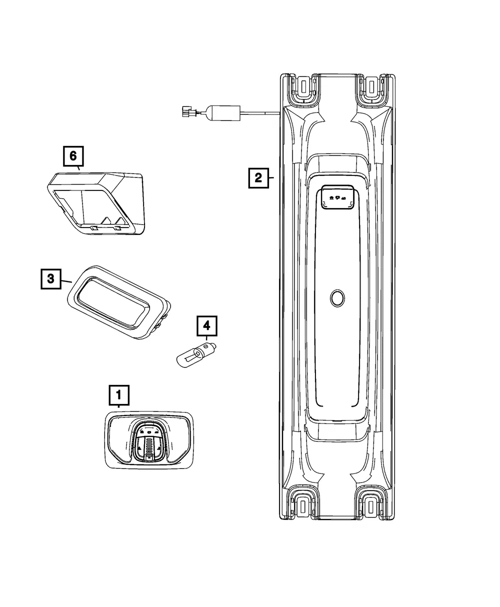 Bulb - Mopar (68638011aa)