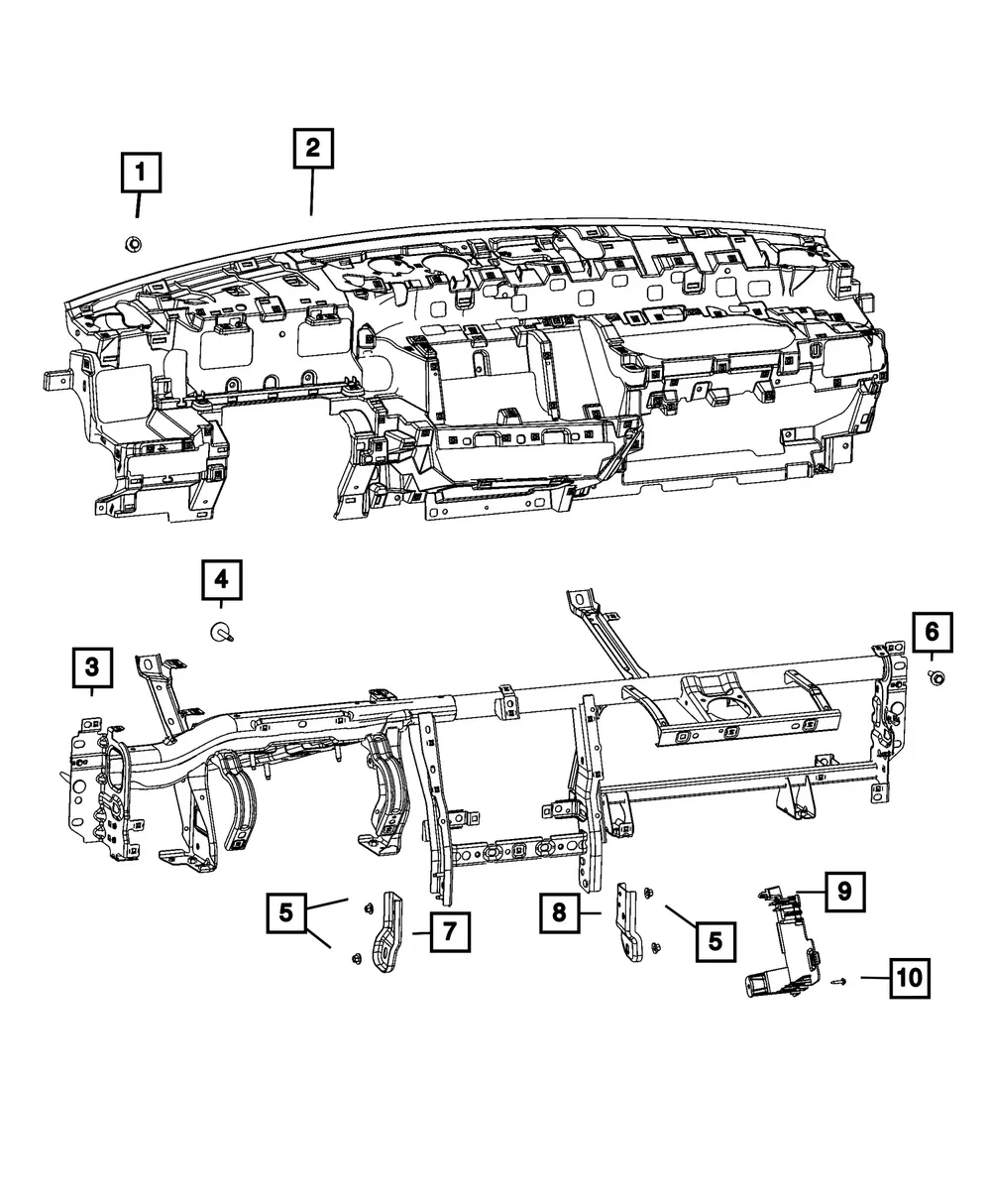 Module Bracket - Mopar (68638369AA)