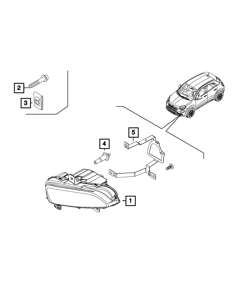 Bulb - Mopar (68641309AA)