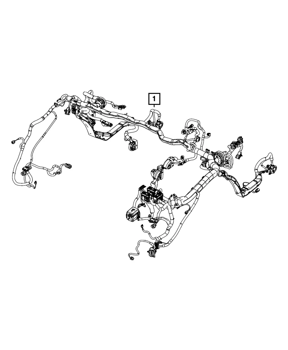 Dash Wiring - Mopar (68645709AA)