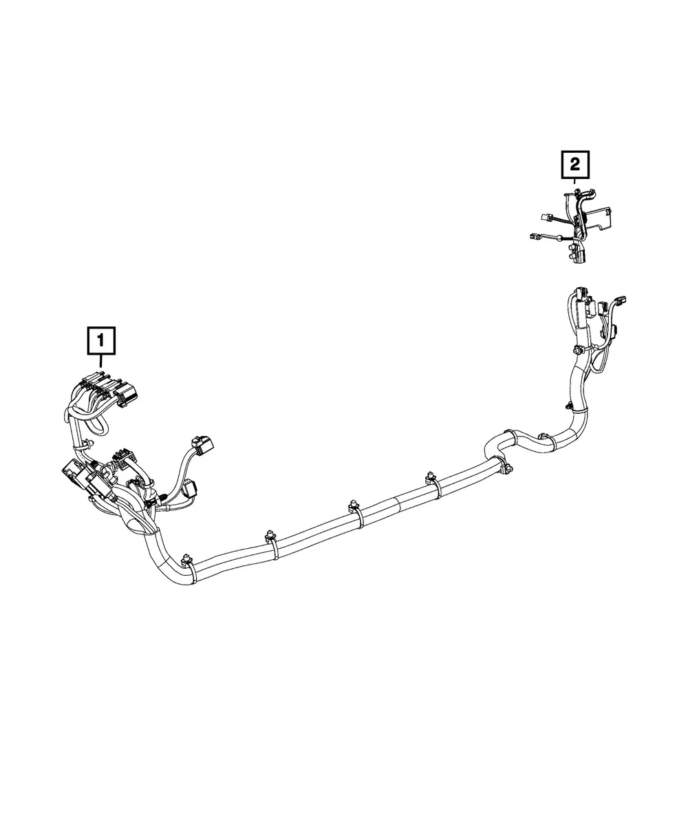 Console Wiring - Mopar (68646255AB)