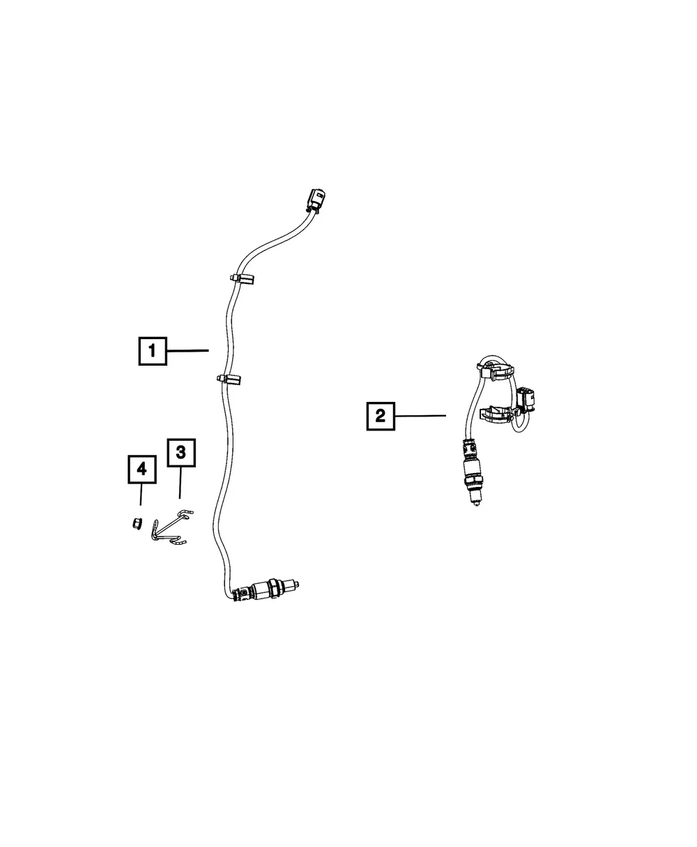 Oxygen Sensor Bracket - Mopar (68646854AB)
