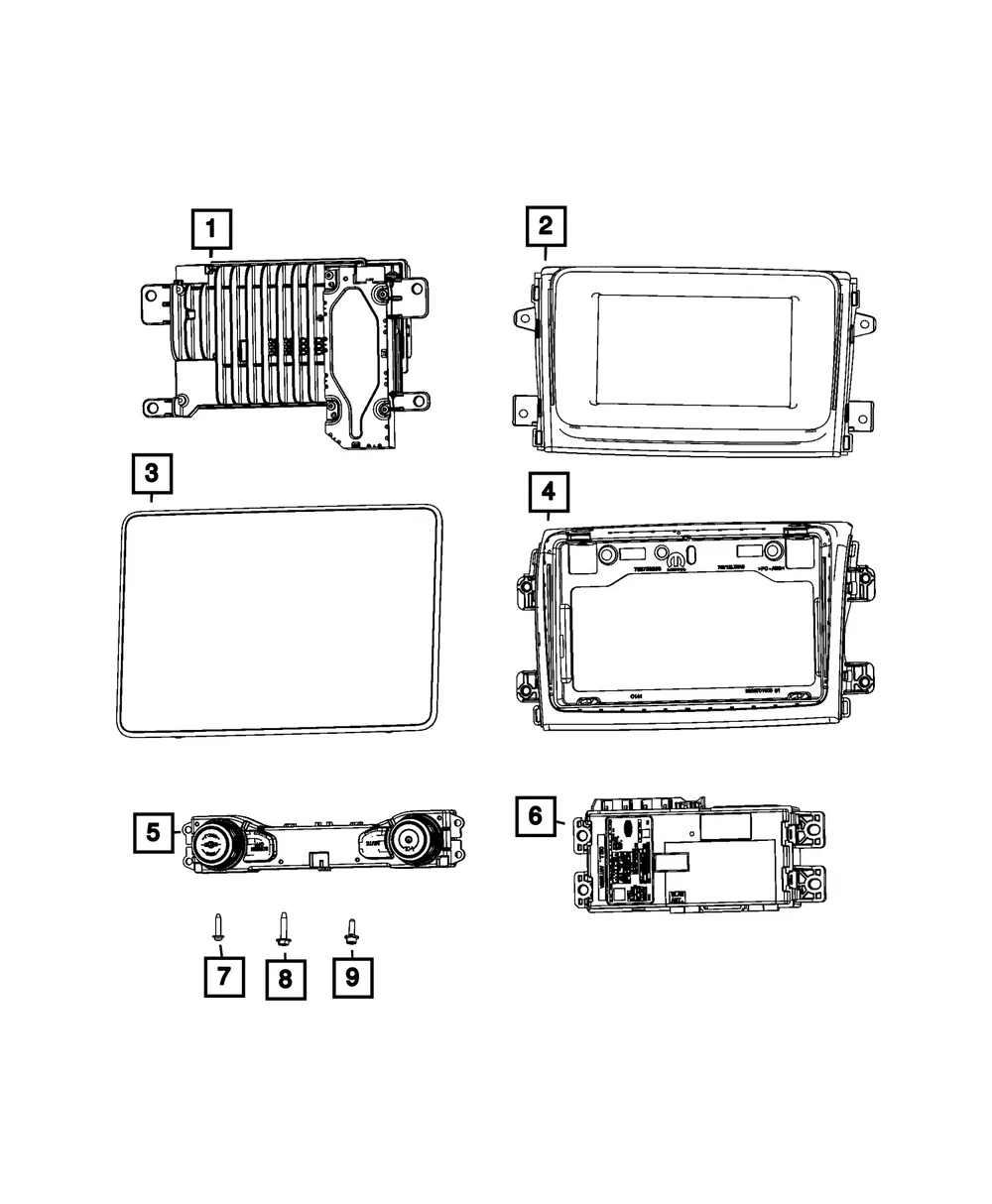 Telematics Module - Mopar (68647858AA)
