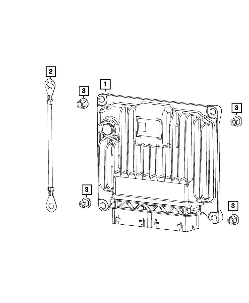 Engine Controller Module - Mopar (68648599AA)