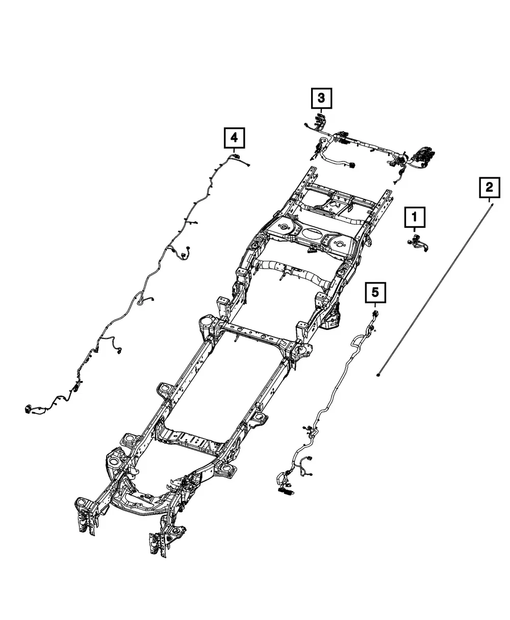 Chassis Wiring - Mopar (68650820AD)