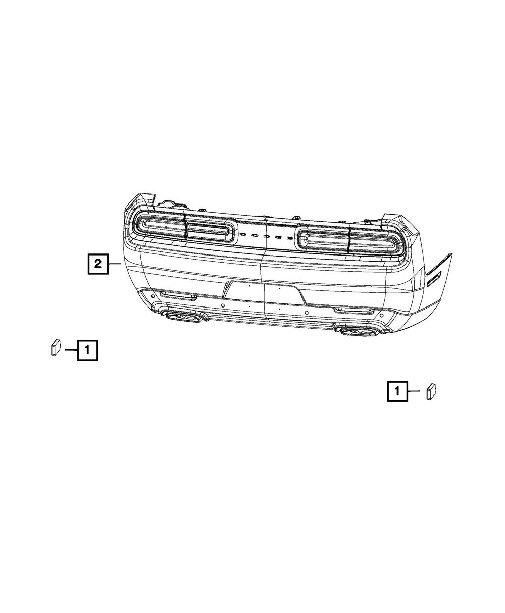Blind Spot Detection Module - Mopar (68672550AA)
