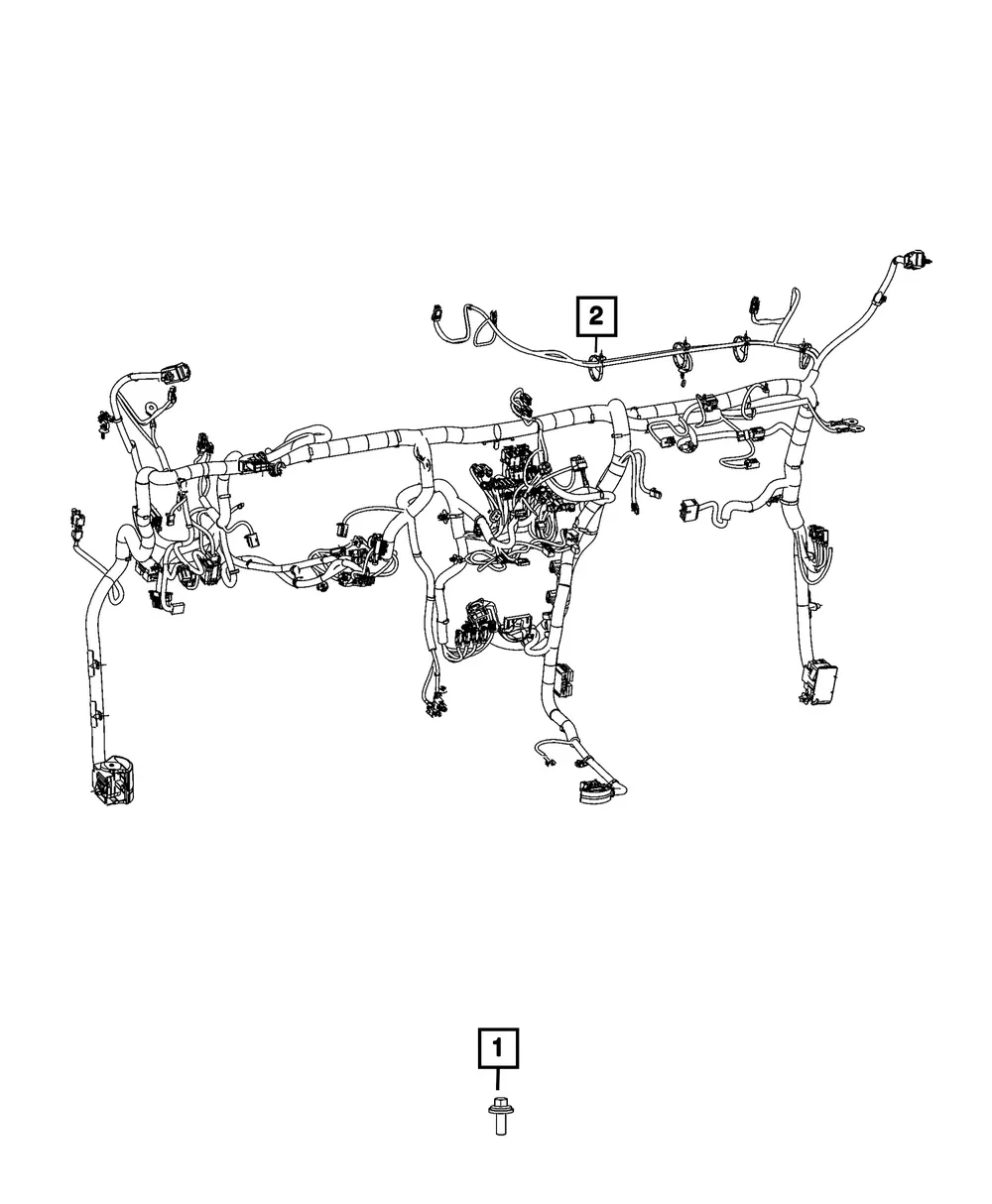 Wiring - Mopar (68676323AE)