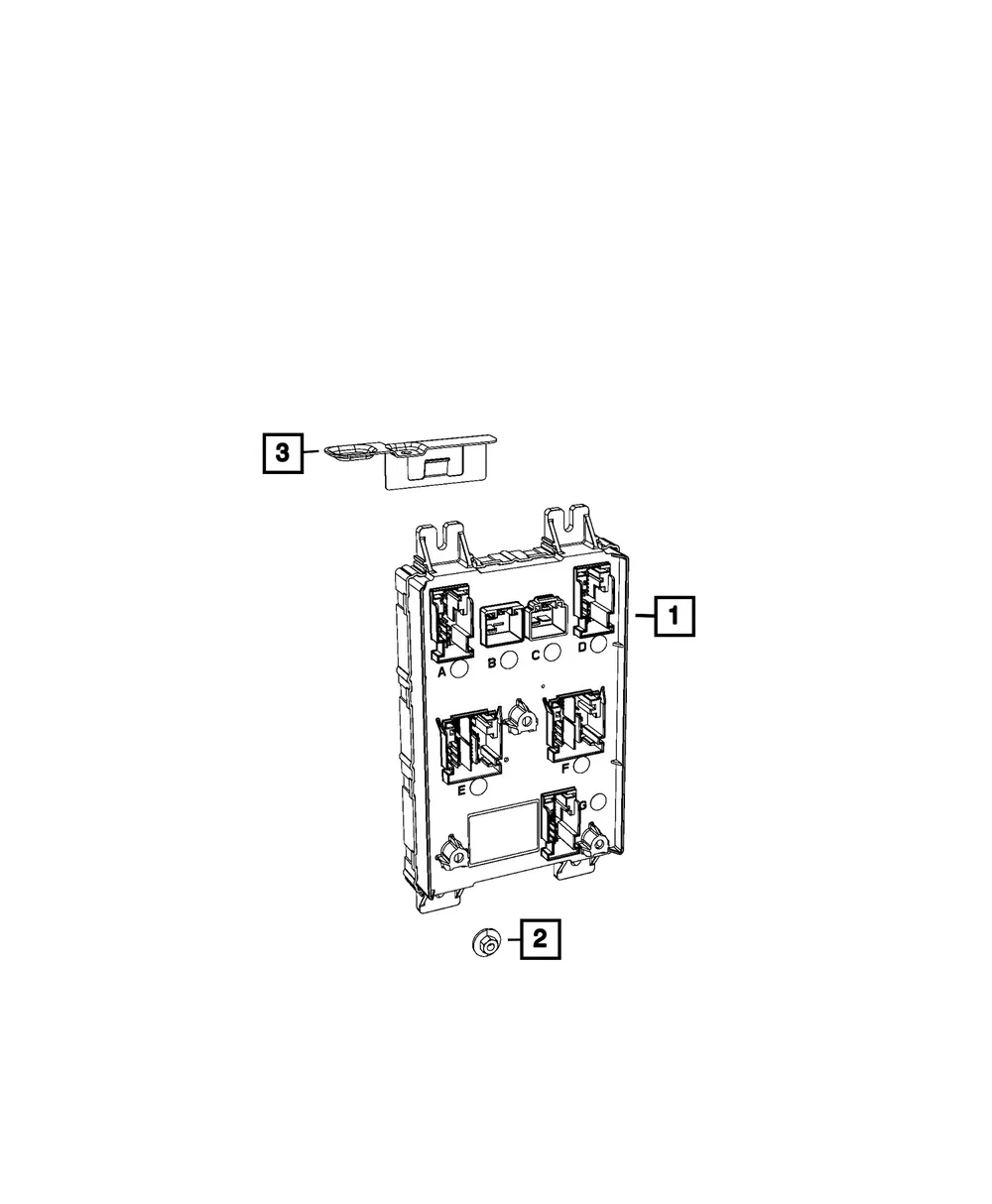 Body Controller Module - Mopar (68678847AC)